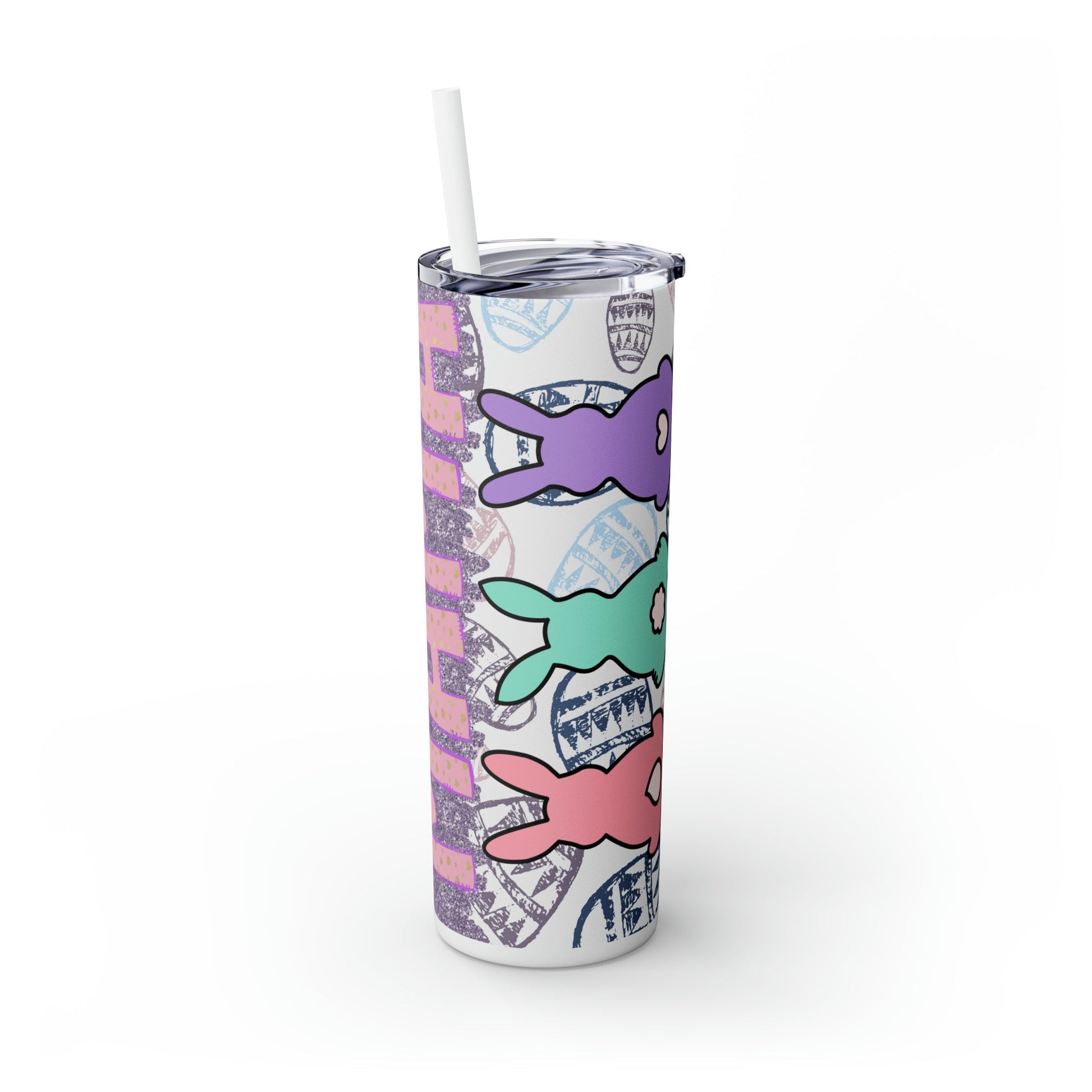 Mama easter Skinny Tumbler with Straw, 20oz - Moon & Starr Handcrafted Jewelry && More!