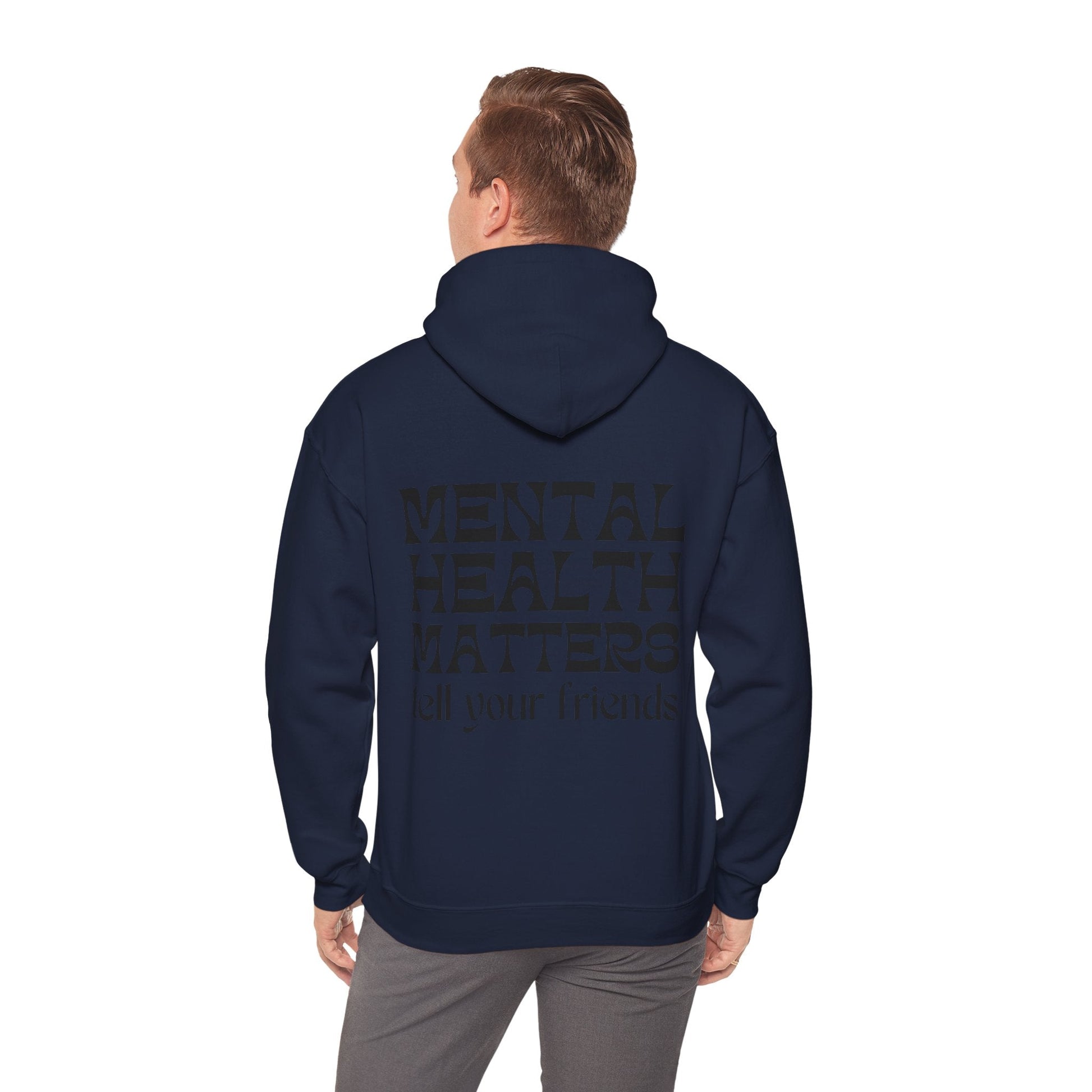 "Mental Health Matters" Unisex Heavy Blend™ Hooded Sweatshirt - Moon & Starr Handcrafted Jewelry && More!