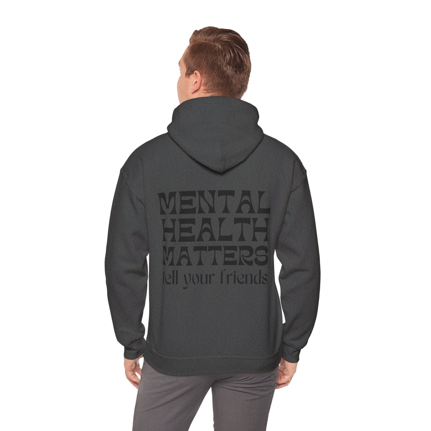 "Mental Health Matters" Unisex Heavy Blend™ Hooded Sweatshirt - Moon & Starr Handcrafted Jewelry && More!