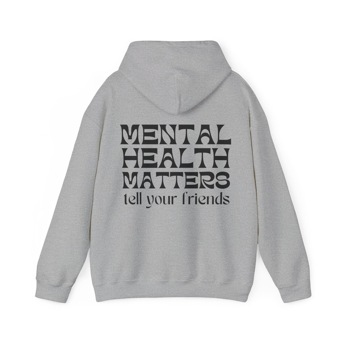 "Mental Health Matters" Unisex Heavy Blend™ Hooded Sweatshirt - Moon & Starr Handcrafted Jewelry && More!