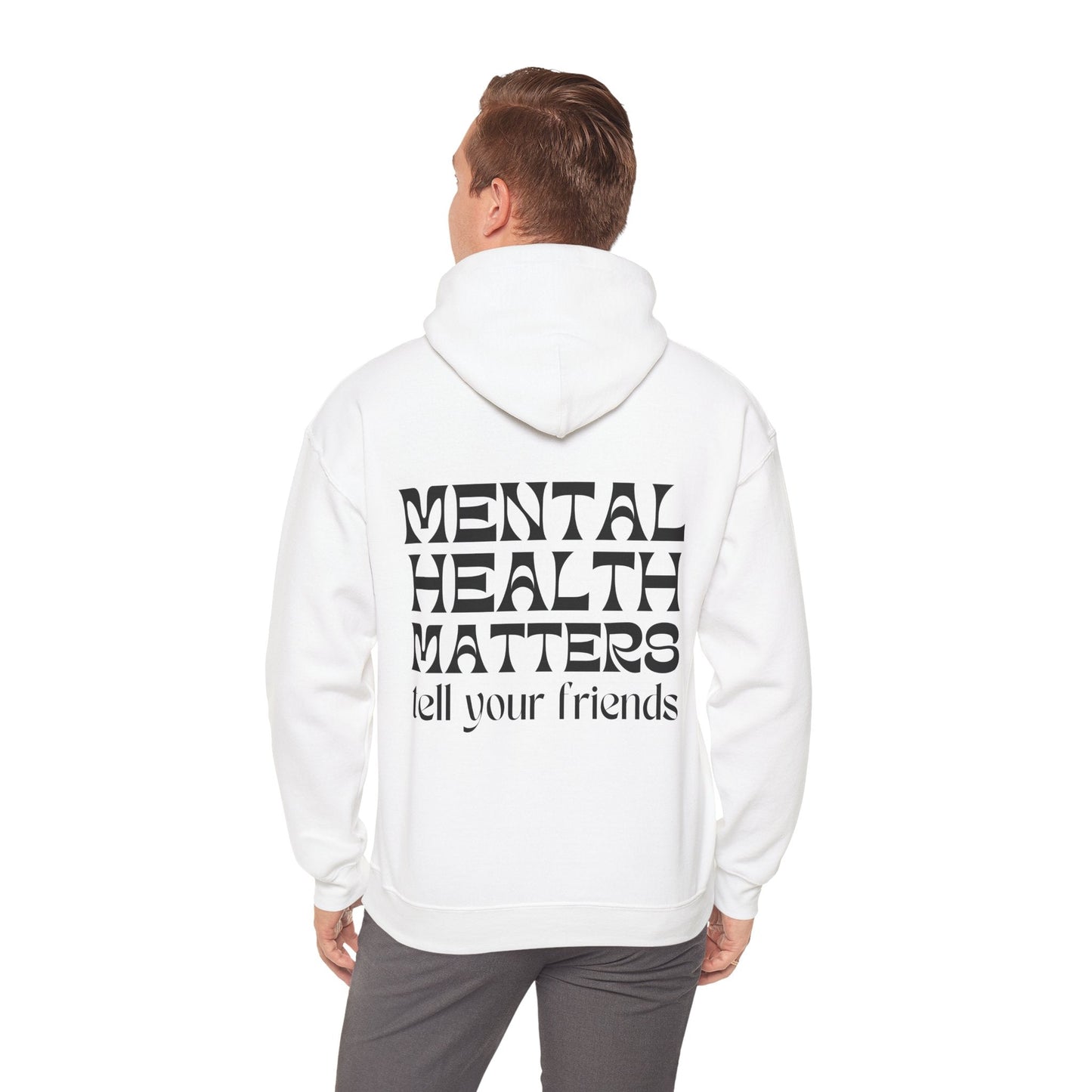 "Mental Health Matters" Unisex Heavy Blend™ Hooded Sweatshirt - Moon & Starr Handcrafted Jewelry && More!