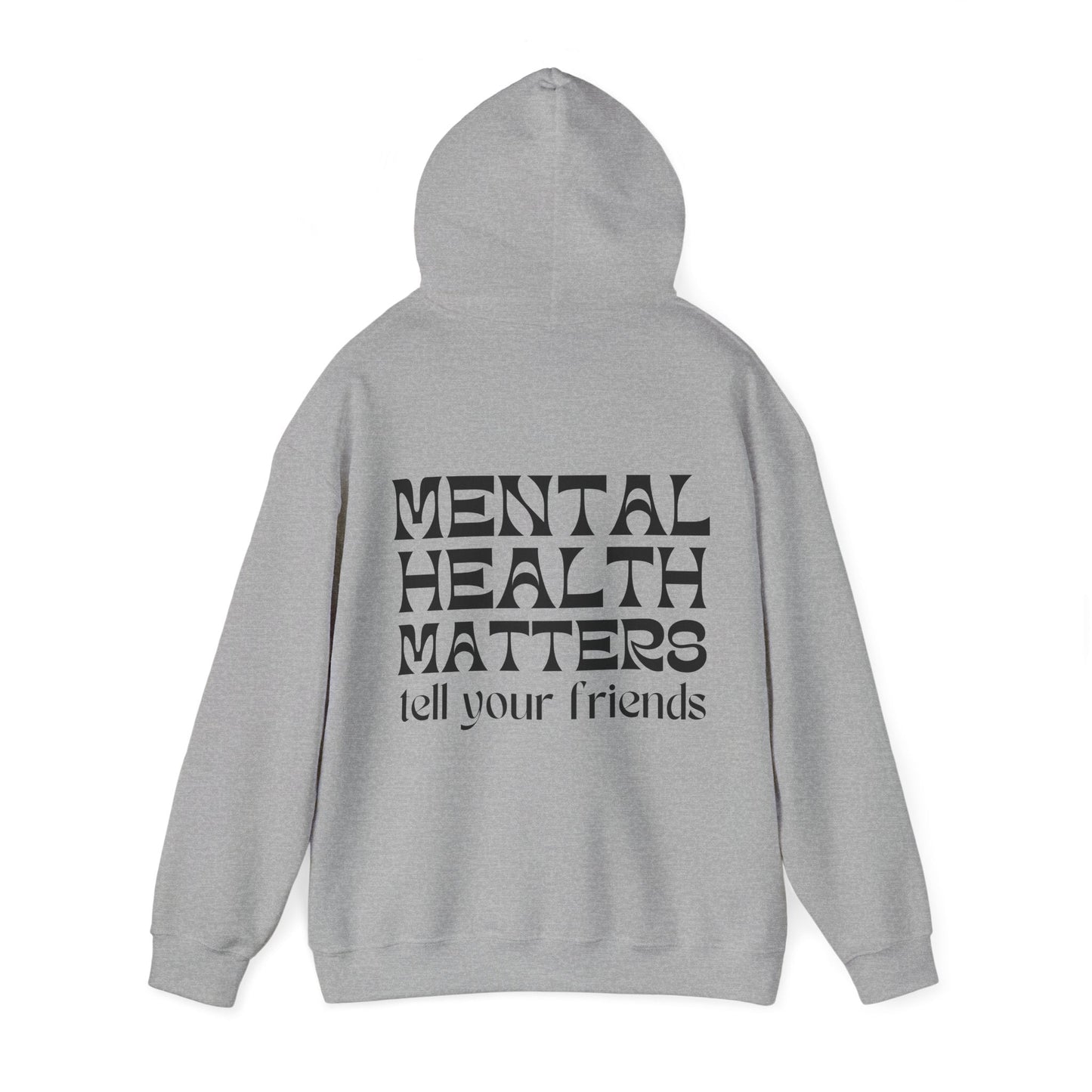 "Mental Health Matters" Unisex Heavy Blend™ Hooded Sweatshirt - Moon & Starr Handcrafted Jewelry && More!