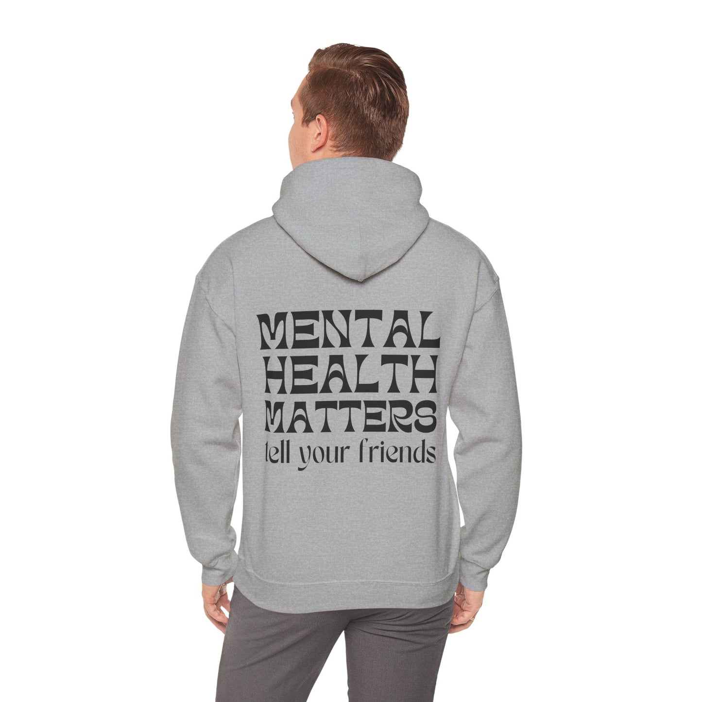 "Mental Health Matters" Unisex Heavy Blend™ Hooded Sweatshirt - Moon & Starr Handcrafted Jewelry && More!