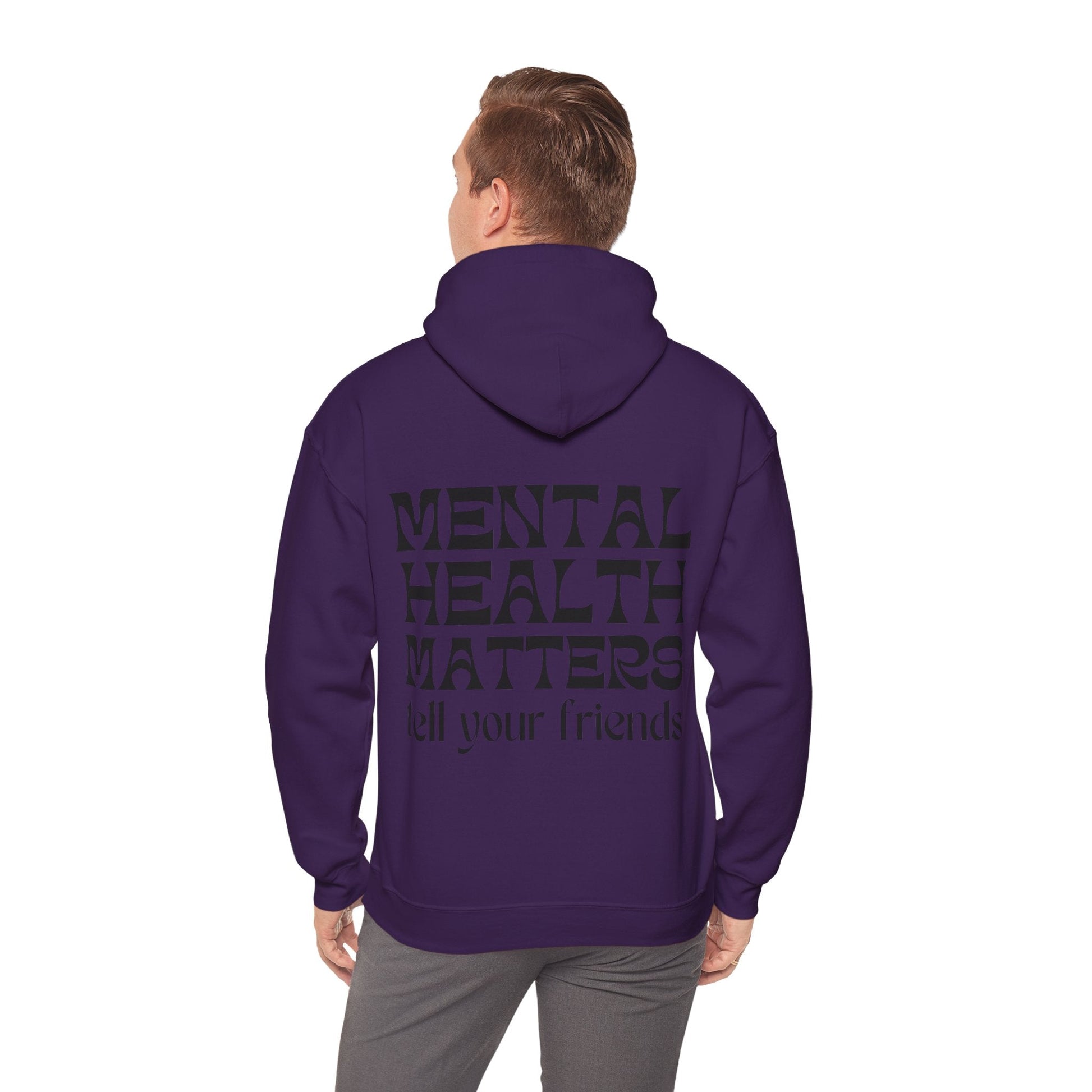 "Mental Health Matters" Unisex Heavy Blend™ Hooded Sweatshirt Extended Sizes - Moon & Starr Handcrafted Jewelry && More!