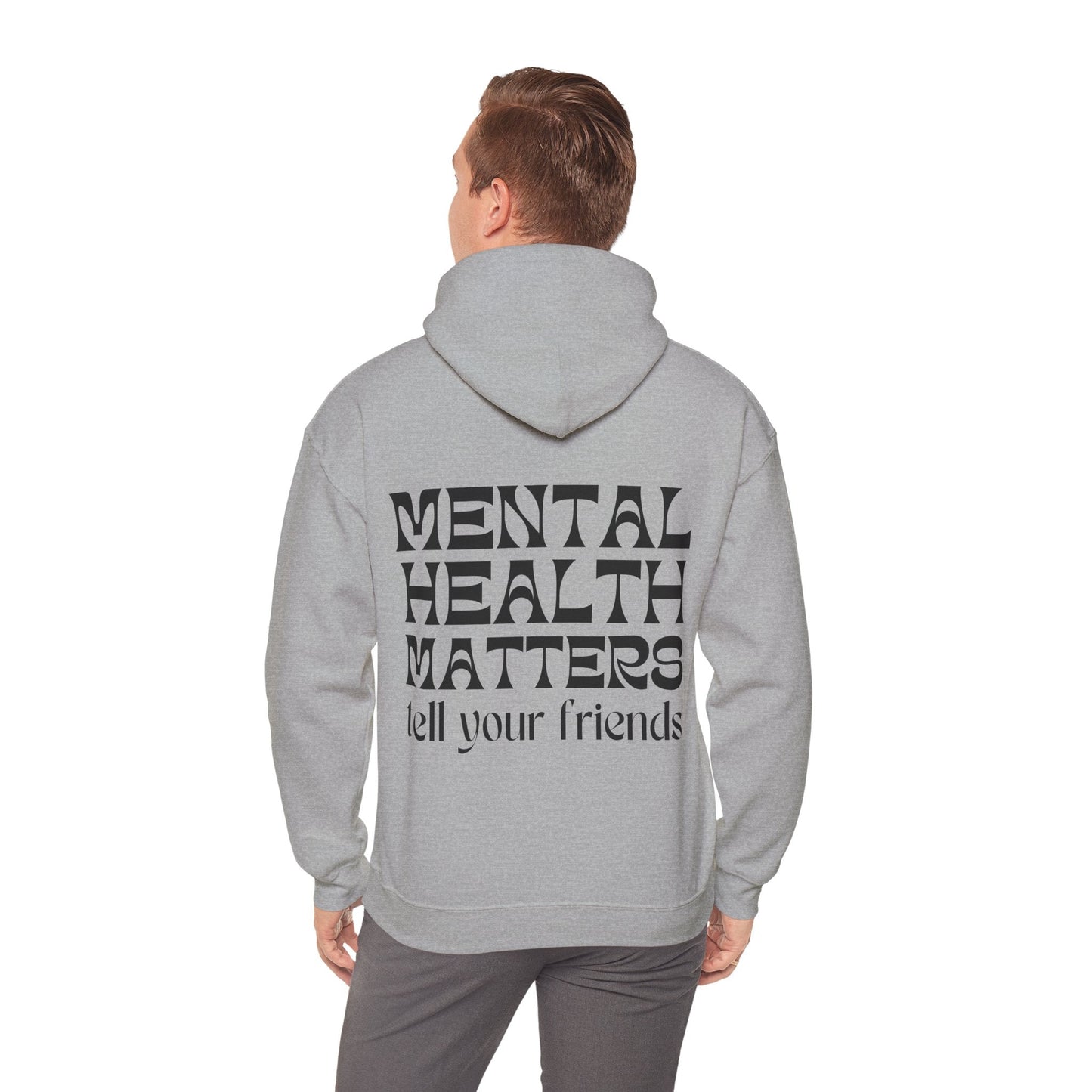 "Mental Health Matters" Unisex Heavy Blend™ Hooded Sweatshirt Extended Sizes - Moon & Starr Handcrafted Jewelry && More!