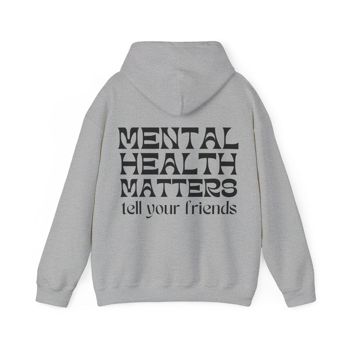 "Mental Health Matters" Unisex Heavy Blend™ Hooded Sweatshirt Extended Sizes - Moon & Starr Handcrafted Jewelry && More!