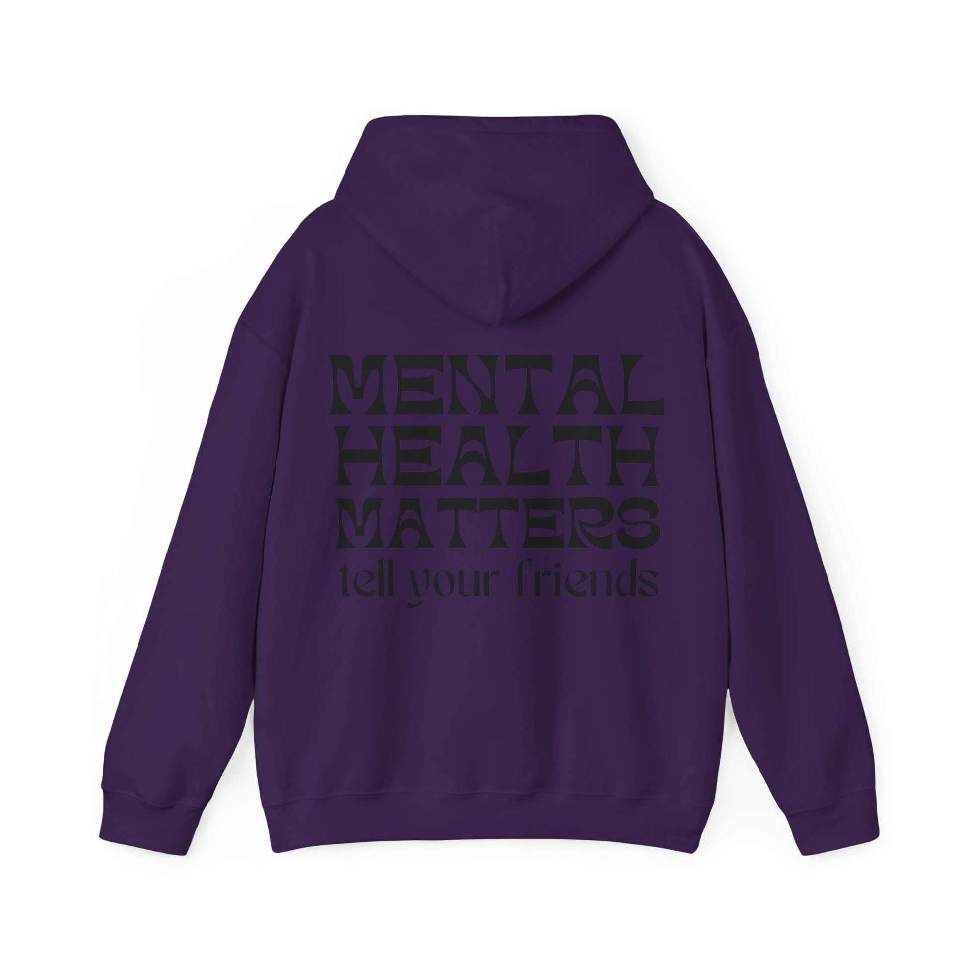 "Mental Health Matters" Unisex Heavy Blend™ Hooded Sweatshirt Extended Sizes - Moon & Starr Handcrafted Jewelry && More!