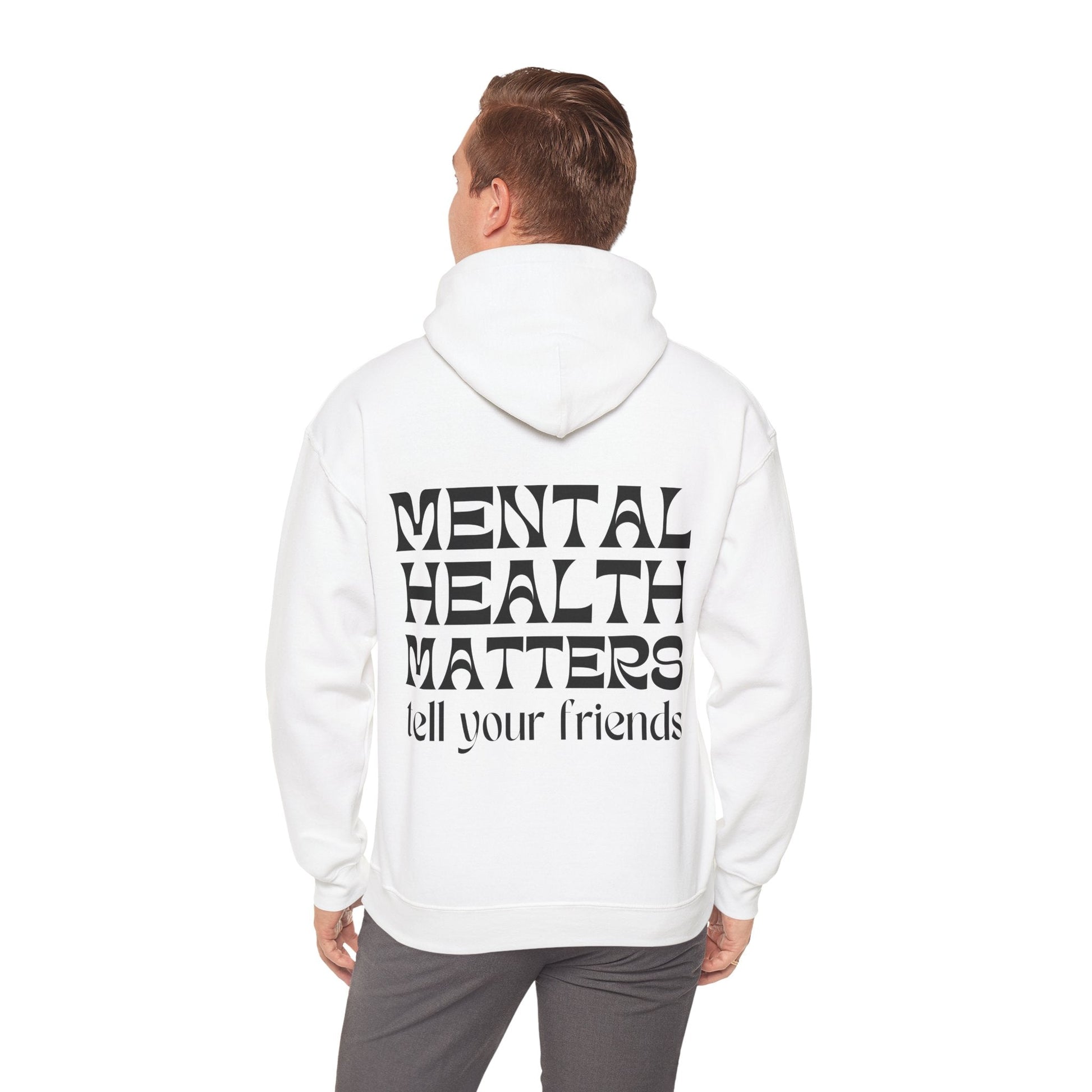 "Mental Health Matters" Unisex Heavy Blend™ Hooded Sweatshirt Extended Sizes - Moon & Starr Handcrafted Jewelry && More!