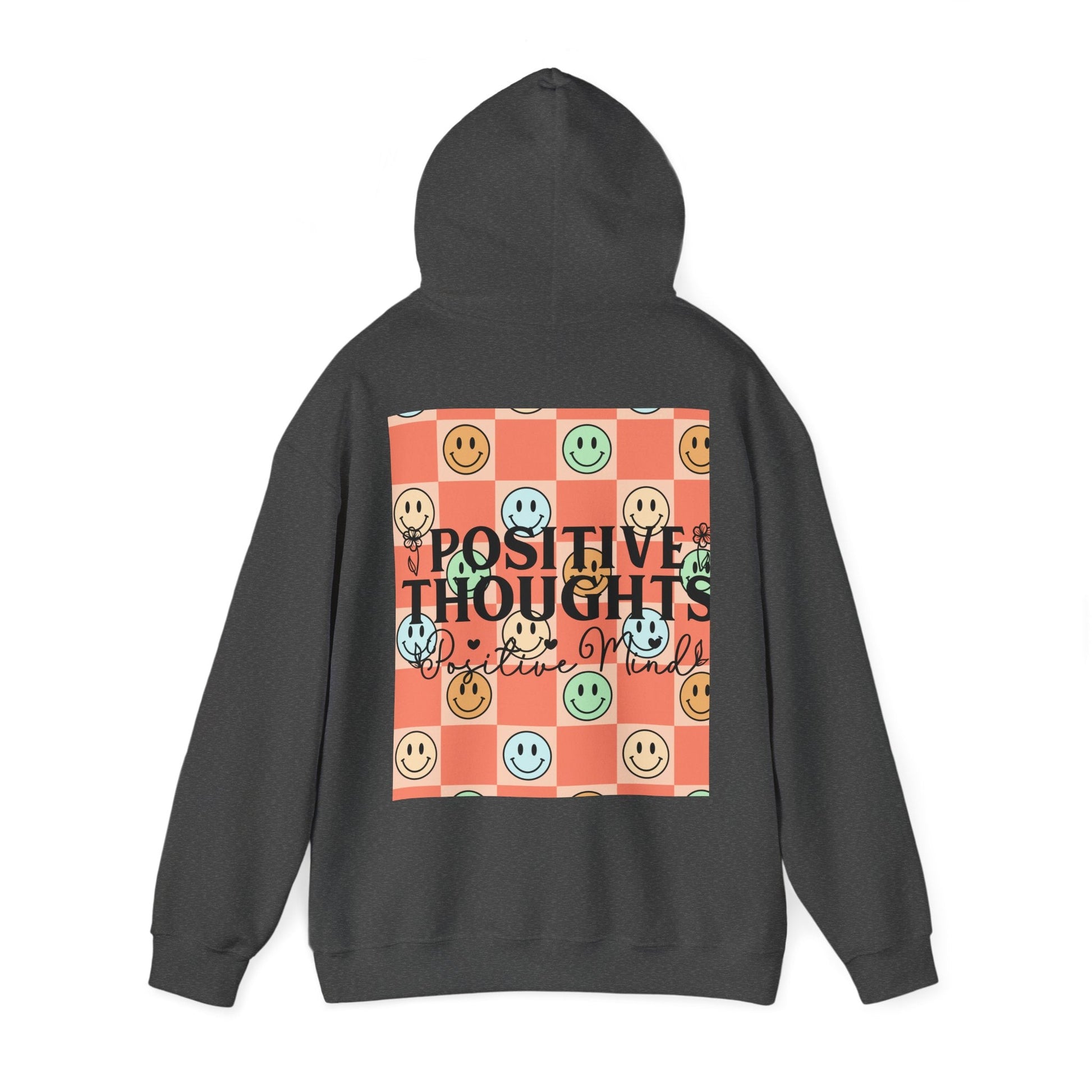 "Positive Thoughts" Unisex Heavy Blend™ Hooded Sweatshirt - Moon & Starr Handcrafted Jewelry && More!