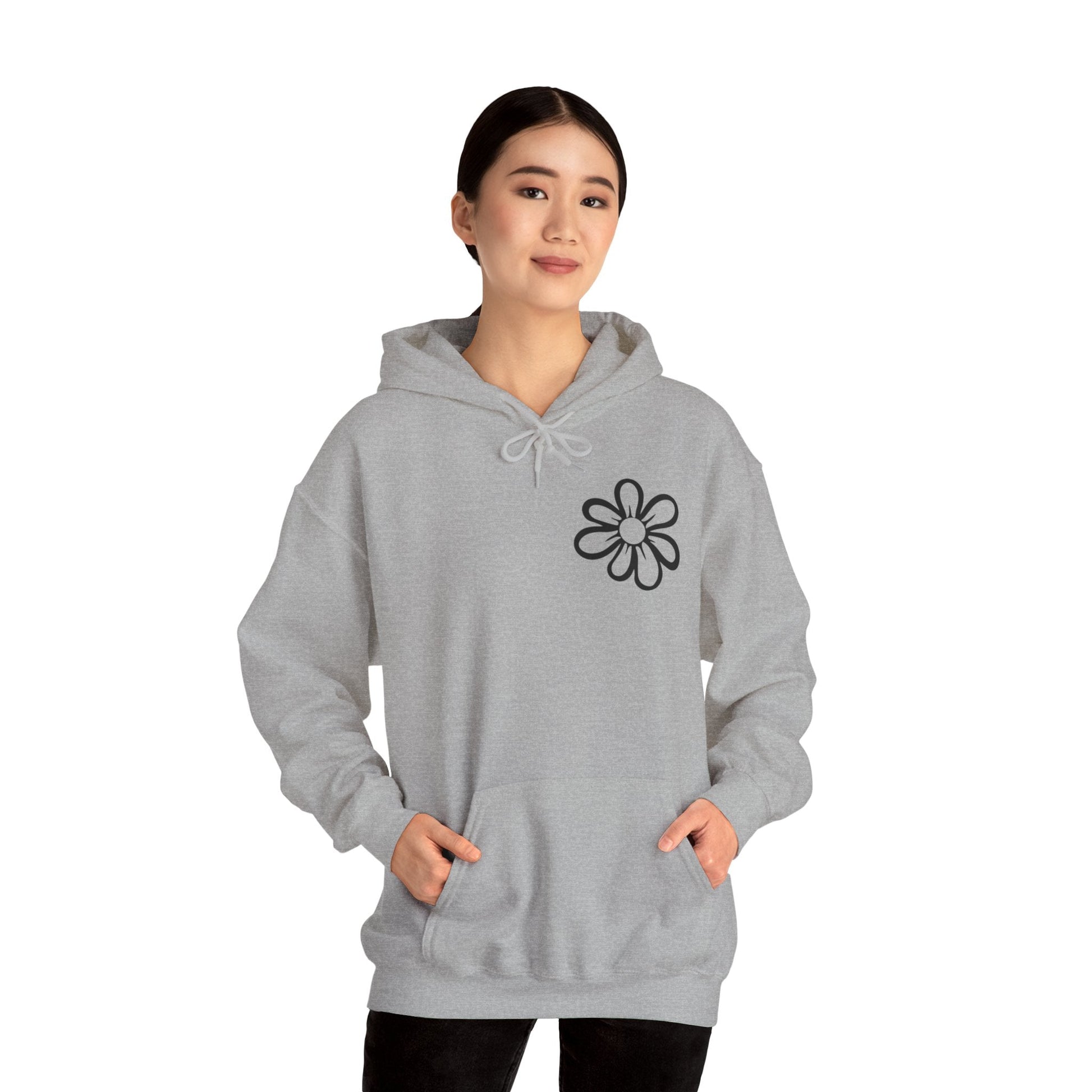 "Positive Thoughts" Unisex Heavy Blend™ Hooded Sweatshirt - Moon & Starr Handcrafted Jewelry && More!