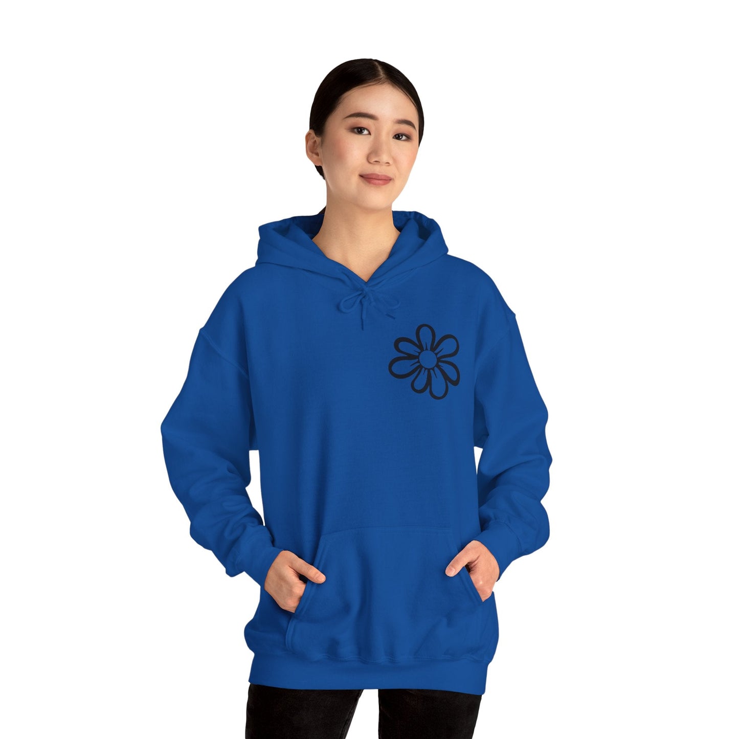 "Positive Thoughts" Unisex Heavy Blend™ Hooded Sweatshirt - Moon & Starr Handcrafted Jewelry && More!