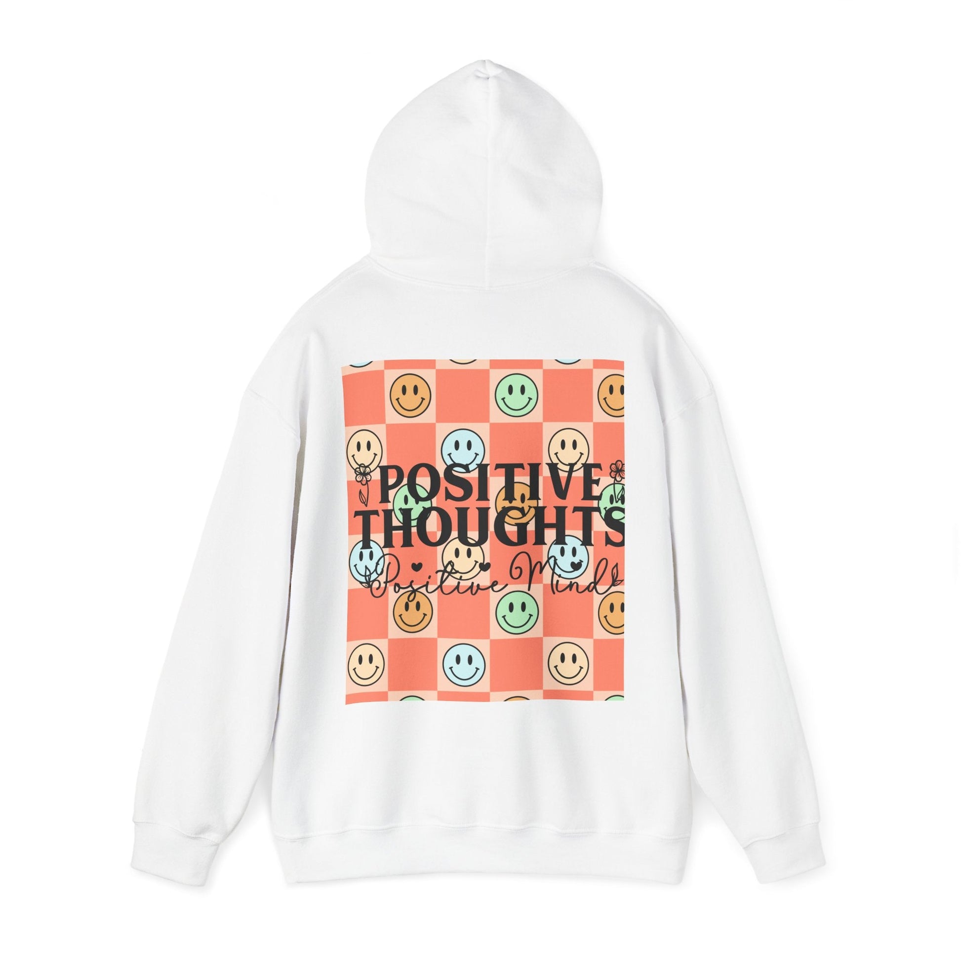 "Positive Thoughts" Unisex Heavy Blend™ Hooded Sweatshirt - Moon & Starr Handcrafted Jewelry && More!