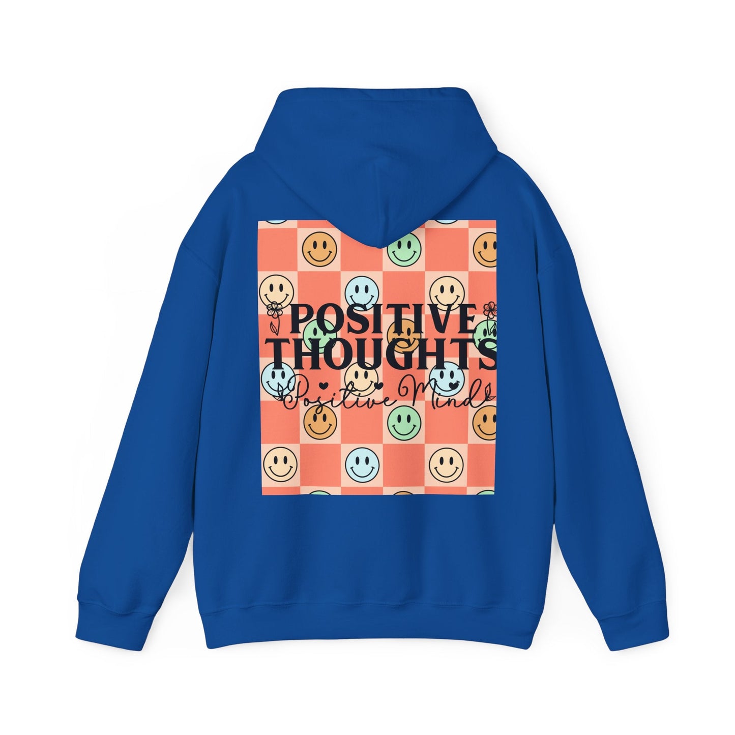 "Positive Thoughts" Unisex Heavy Blend™ Hooded Sweatshirt - Moon & Starr Handcrafted Jewelry && More!