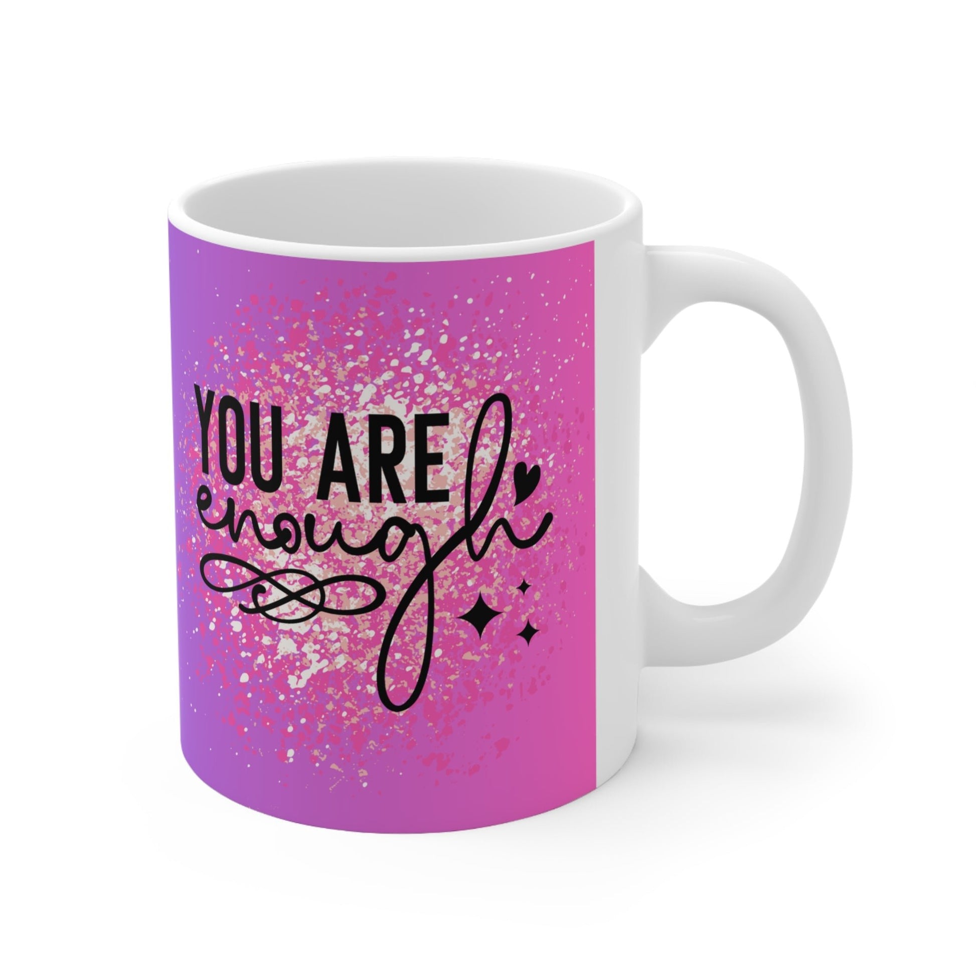 Positive Vibes Ceramic Mug 11oz - Moon & Starr Handcrafted Jewelry && More!