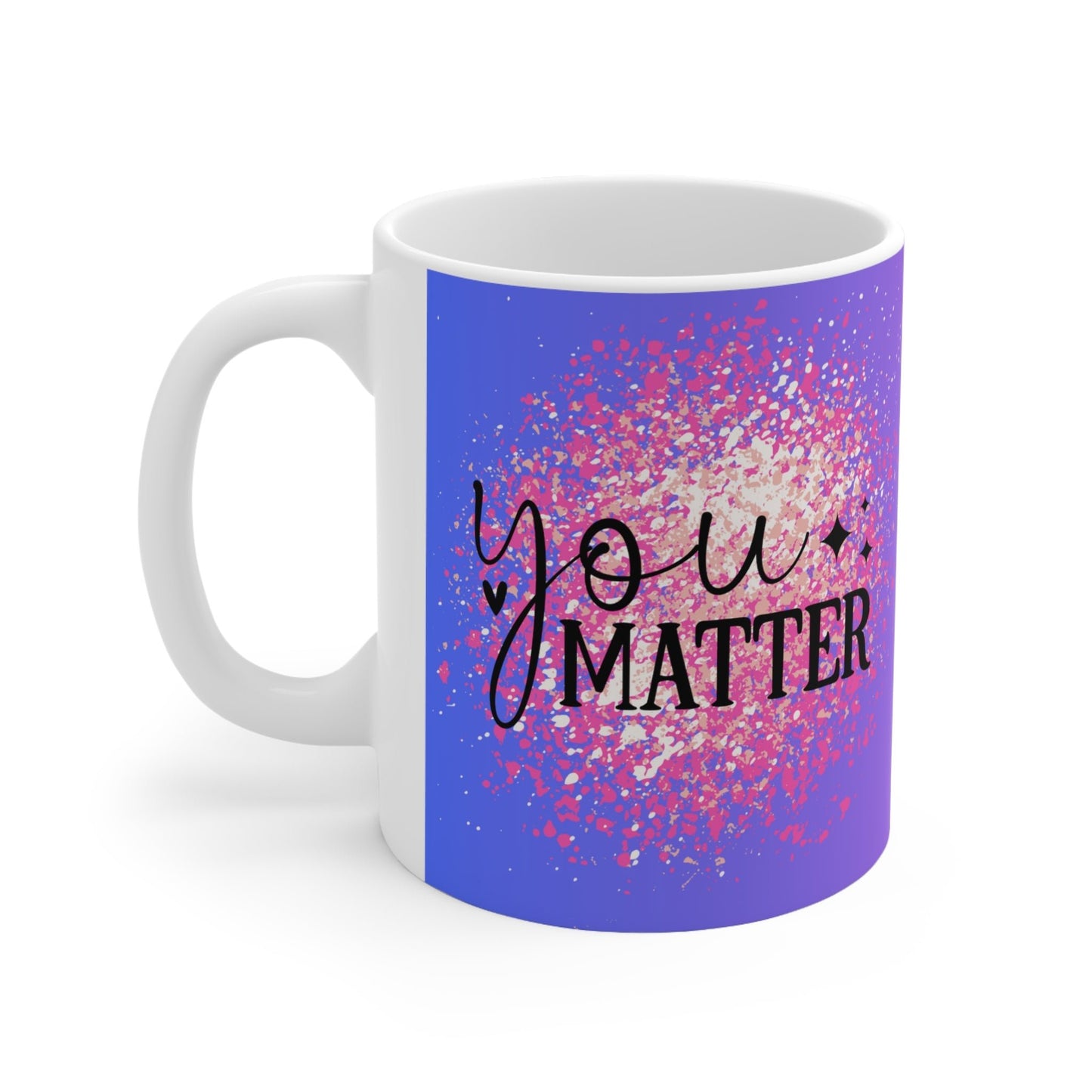 Positive Vibes Ceramic Mug 11oz - Moon & Starr Handcrafted Jewelry && More!