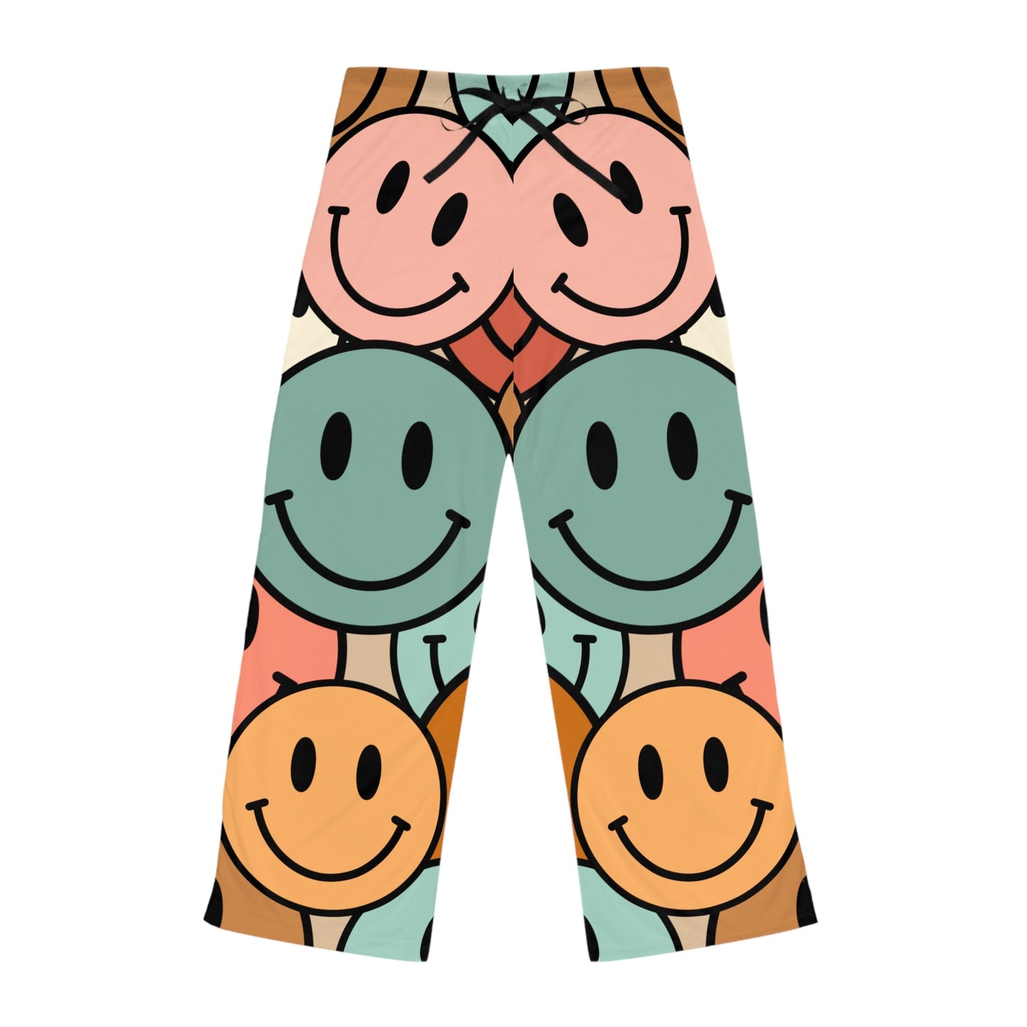 Retro Simleys Women's Pajama Pants (AOP) - Moon & Starr Handcrafted Jewelry && More!