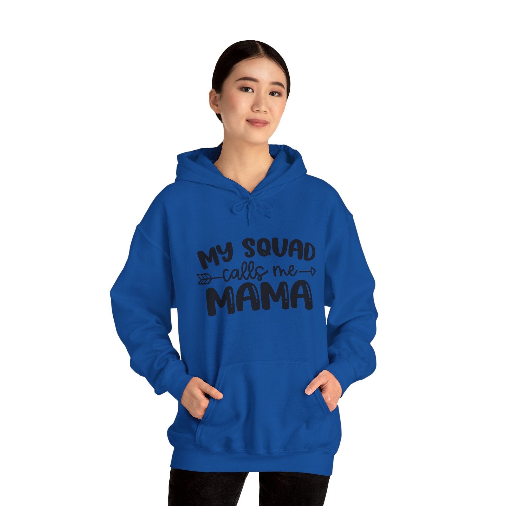 "Squad Mama" Unisex Heavy Blend™ Hooded Sweatshirt - Moon & Starr Handcrafted Jewelry && More!