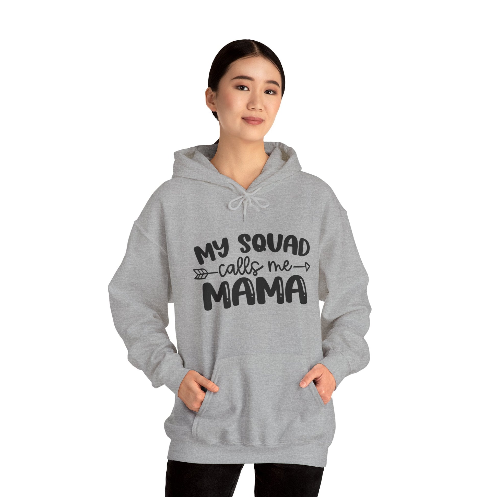 "Squad Mama" Unisex Heavy Blend™ Hooded Sweatshirt - Moon & Starr Handcrafted Jewelry && More!