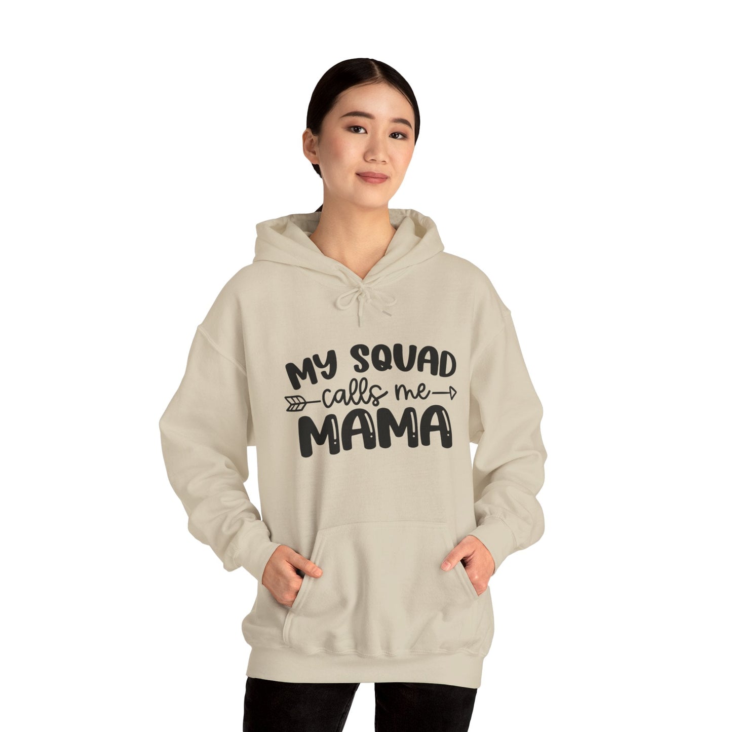 "Squad Mama" Unisex Heavy Blend™ Hooded Sweatshirt - Moon & Starr Handcrafted Jewelry && More!