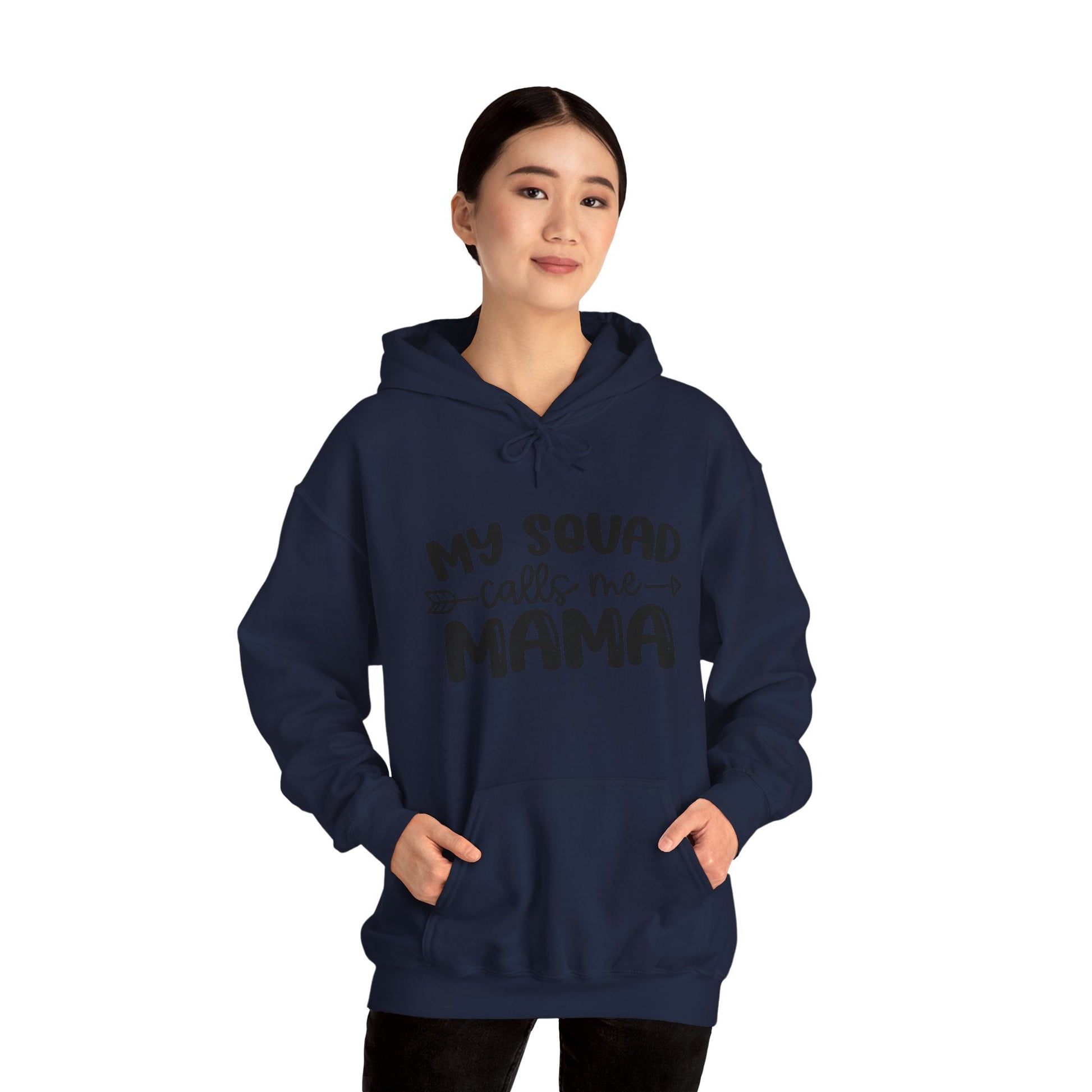 "Squad Mama" Unisex Heavy Blend™ Hooded Sweatshirt - Moon & Starr Handcrafted Jewelry && More!