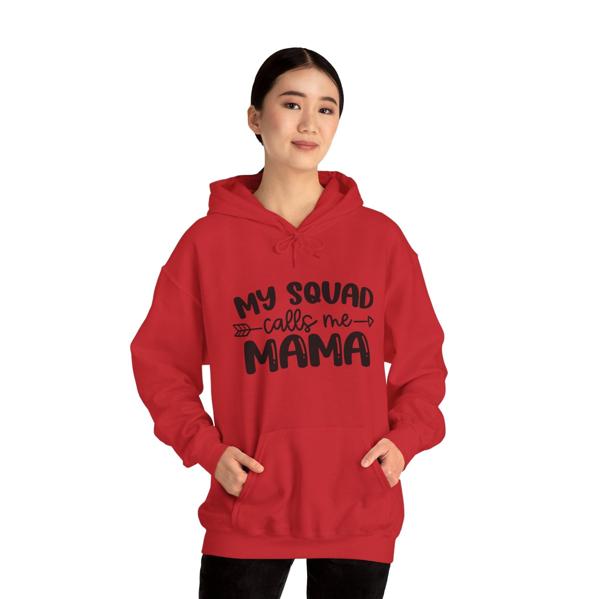 "Squad Mama" Unisex Heavy Blend™ Hooded Sweatshirt - Moon & Starr Handcrafted Jewelry && More!