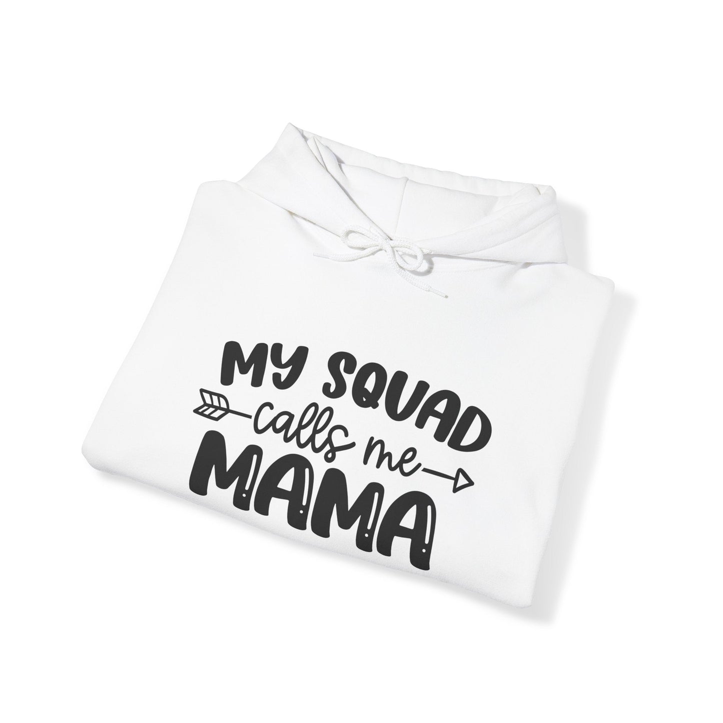 "Squad Mama" Unisex Heavy Blend™ Hooded Sweatshirt - Moon & Starr Handcrafted Jewelry && More!