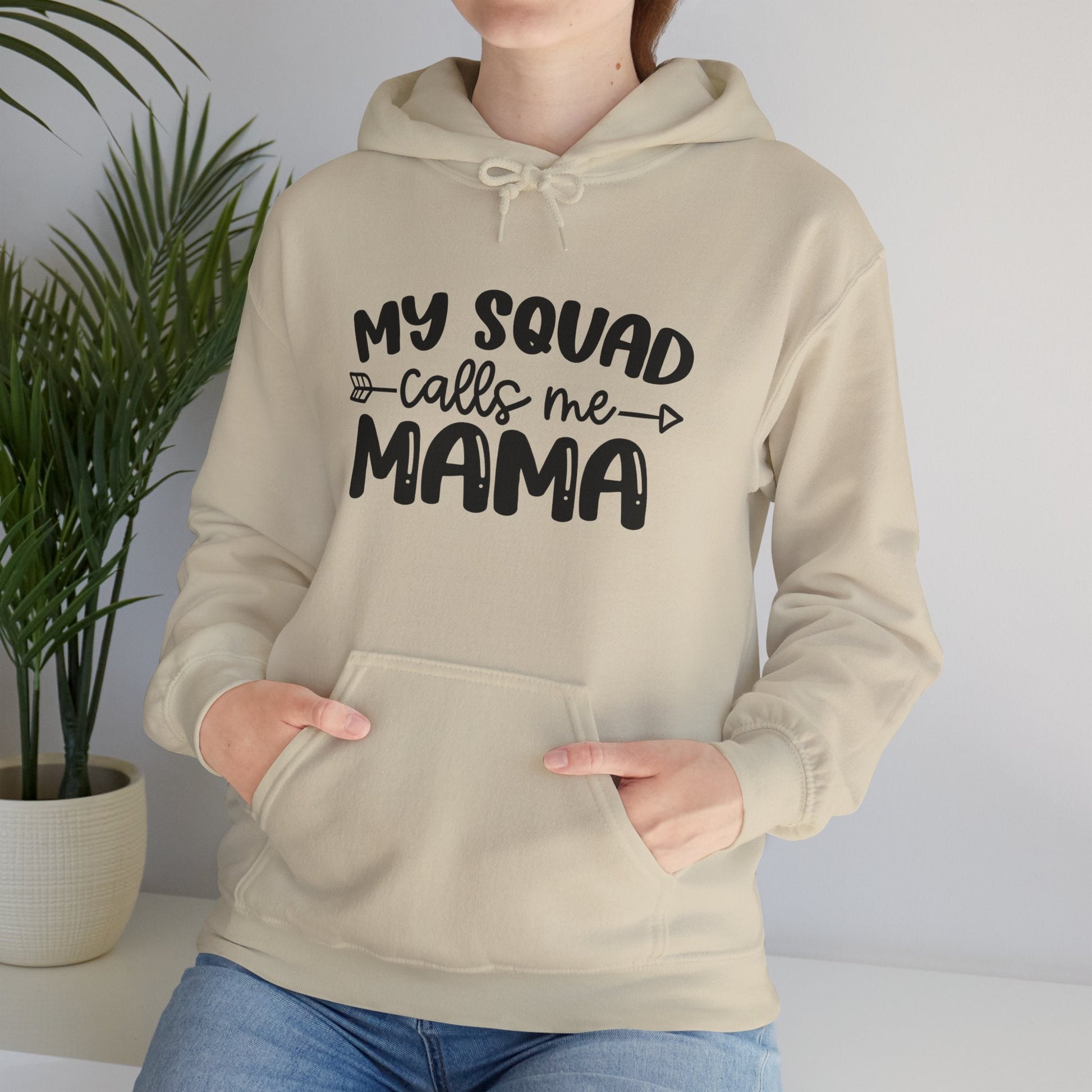 "Squad Mama" Unisex Heavy Blend™ Hooded Sweatshirt - Moon & Starr Handcrafted Jewelry && More!