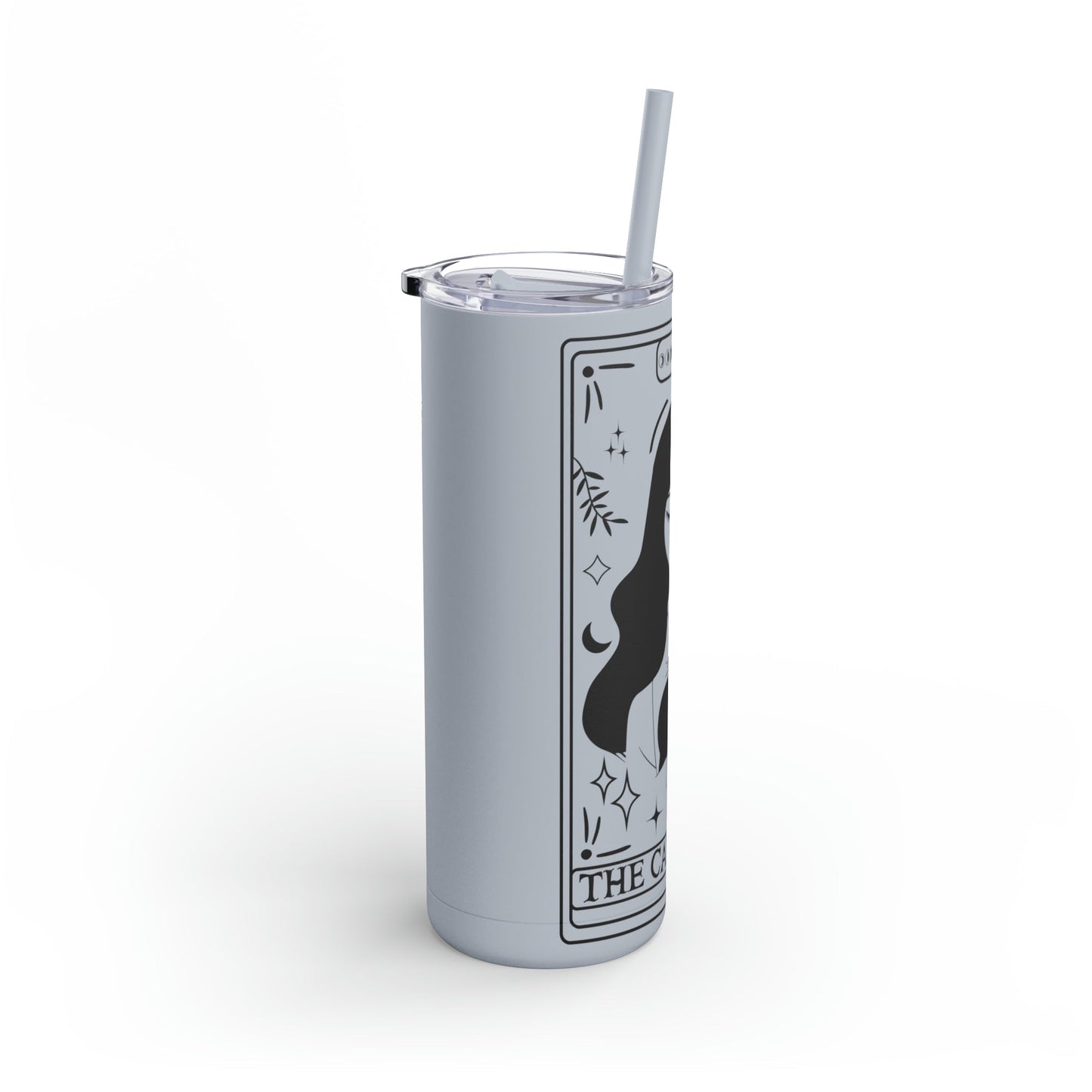 The Cat Lover Tarot Maars Maker Skinny Matte Tumbler, 20oz - Moon & Starr Handcrafted Jewelry && More!